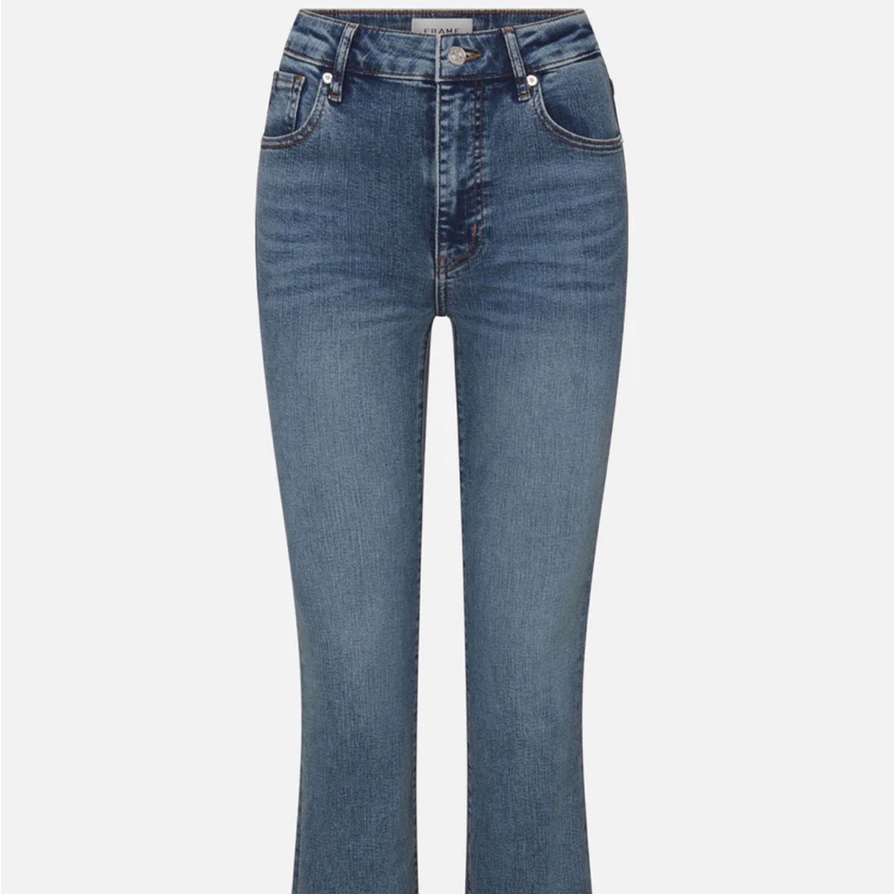 NWT Frame Denim High Rise Blue Jeans